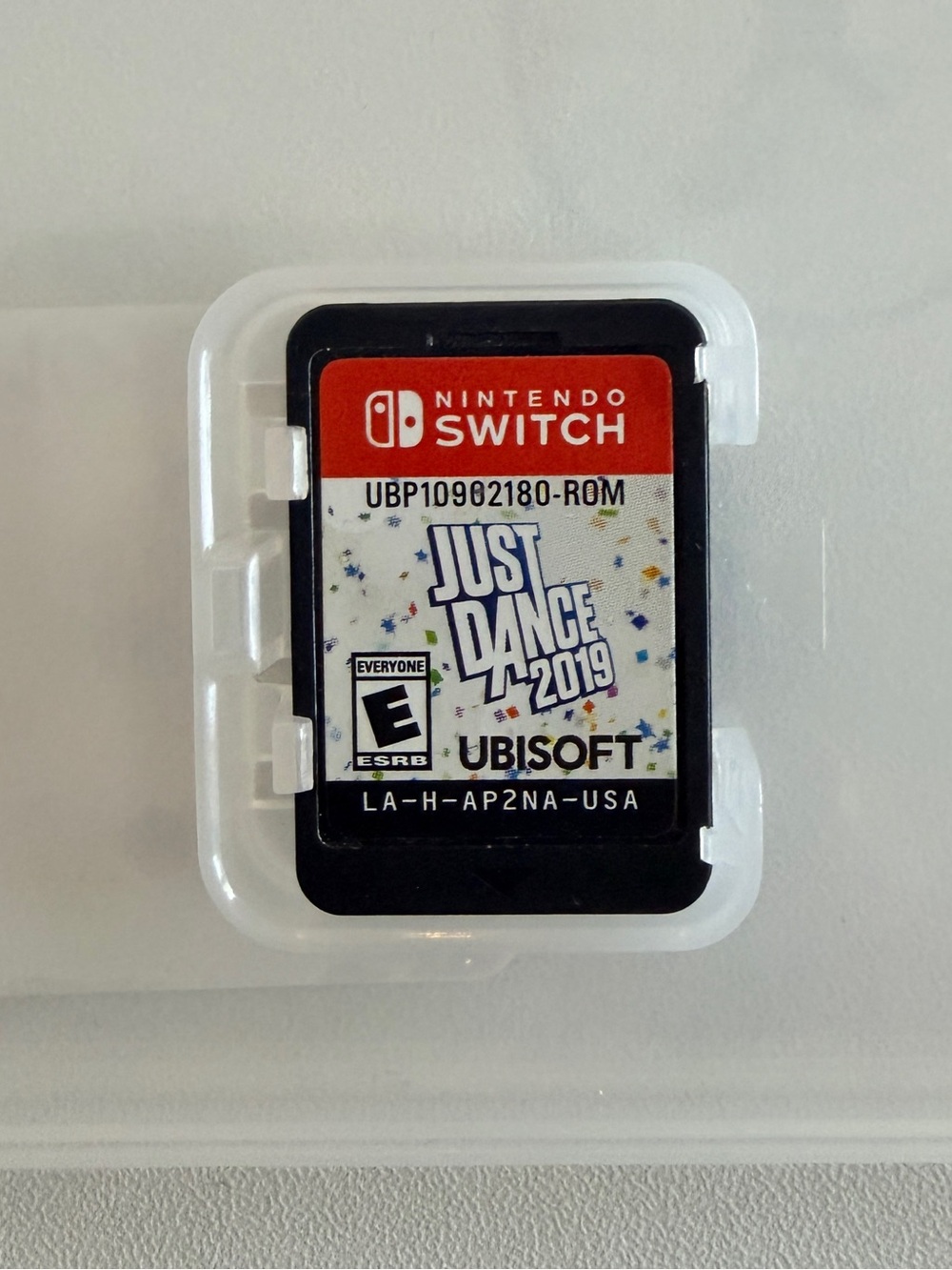 Nintendo Switch Just Dance 2019 Cartridge